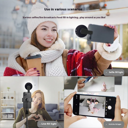 GlowPop™ Magnetic Selfie Light 💡