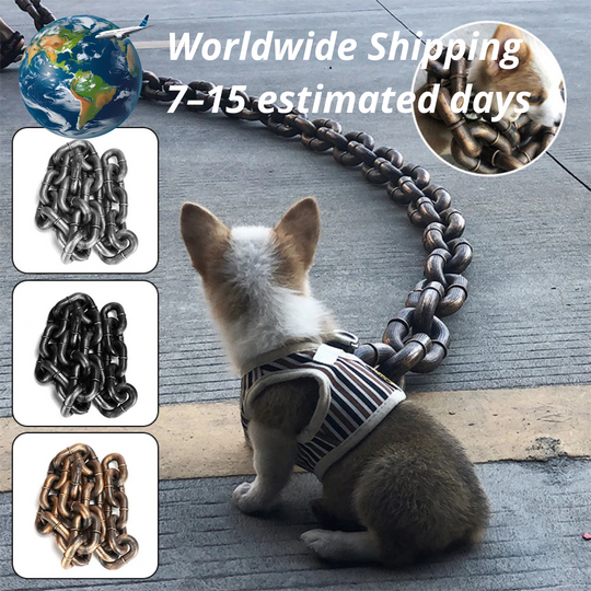 AlphaChain™ Heavy Duty Dog Leash ⛓️