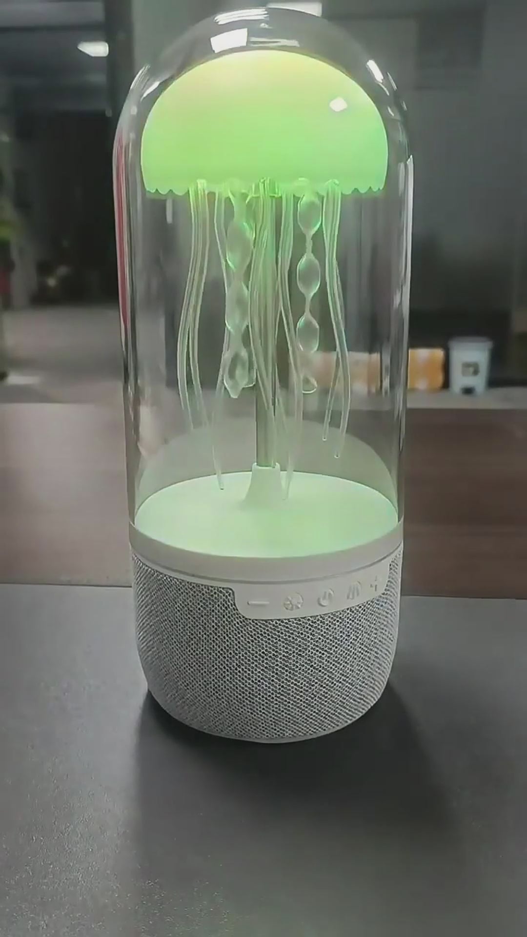 AuraJelly™ Mini | The Mesmerizing Jellyfish Speaker Lamp 🐙🎶