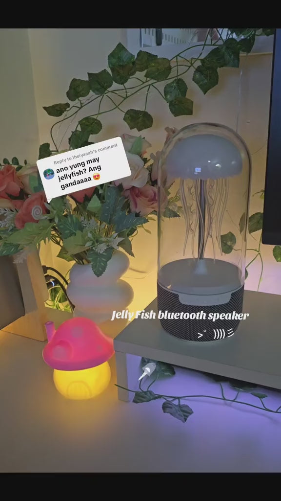 AuraJelly™ Mini | The Mesmerizing Jellyfish Speaker Lamp 🐙🎶